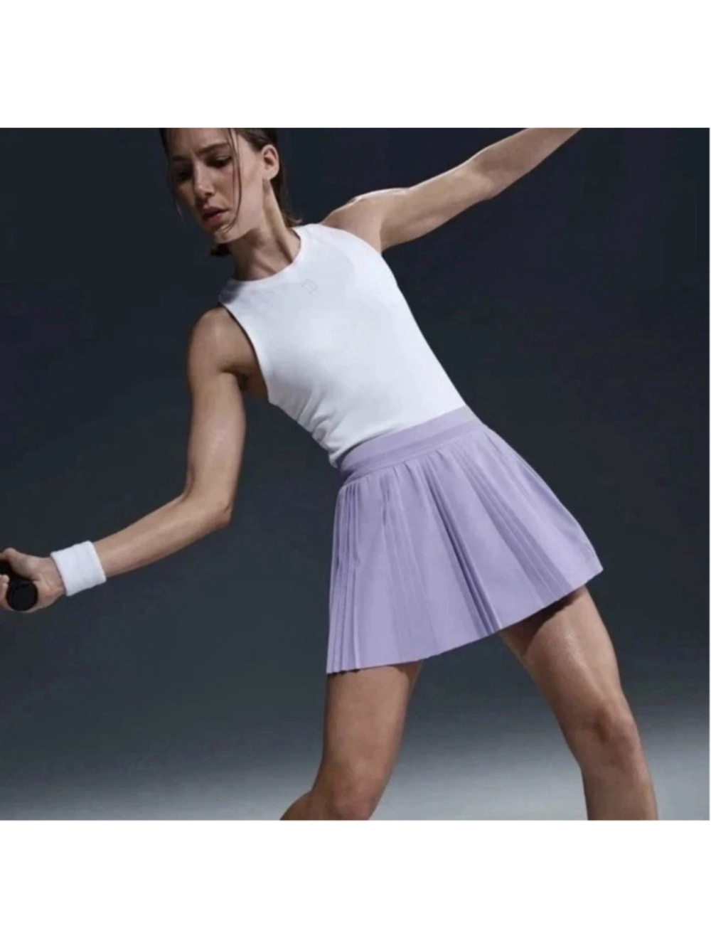 Nike Court Womens Advantage Dri-FIT Ace Pleated Tennis Skort Size M FZ6512-515